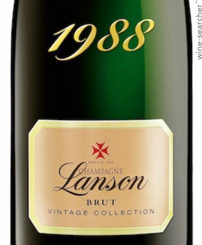 ランソン ノーブルキュベ 1988 1988 Lanson Noble Cuvee (Disgorged 07