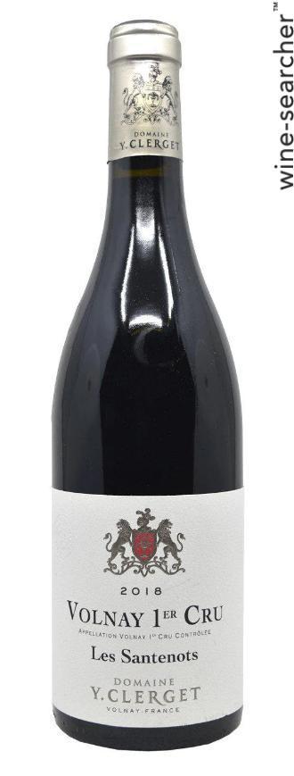 Domaine Yvon Clerget Les Santenots, Volnay Premier Cru, France