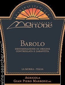 Agricola Gianpiero Marrone Barolo DOCG, Piedmont, Italy | prices