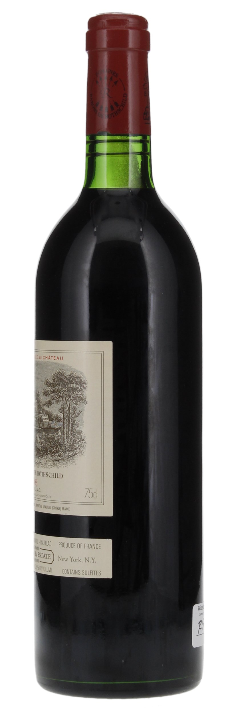 1983 Château Lafite-Rothschild Bordeaux Red Blends (Claret