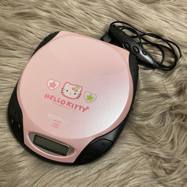 헬로키티 ハローキティ ポータブル CDプレイヤー ジャンク - 위시버킷