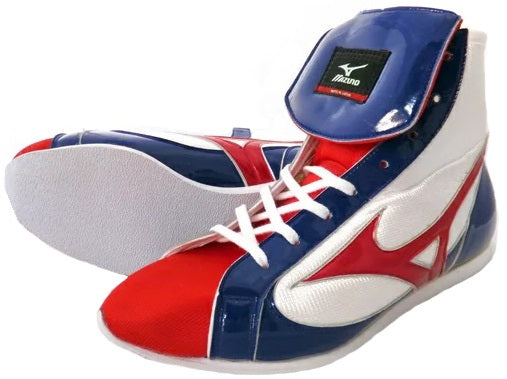 Mizuno ボクシングシューズ 赤スパンコール Mizuno Low-Cut Boxing