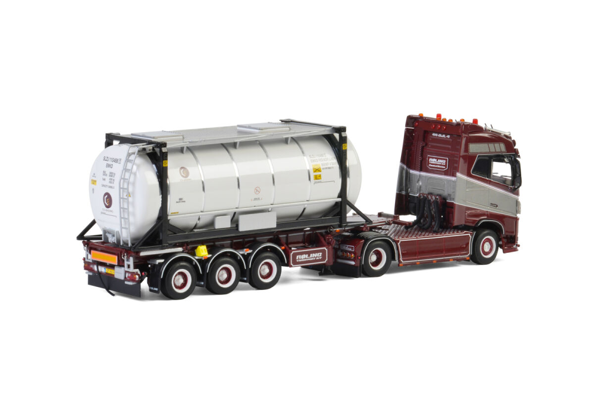 WSI 1/50 MOONEYES VOLVO FH4 4x2 BOXトレーラ WSI 1/50 MOONEYES