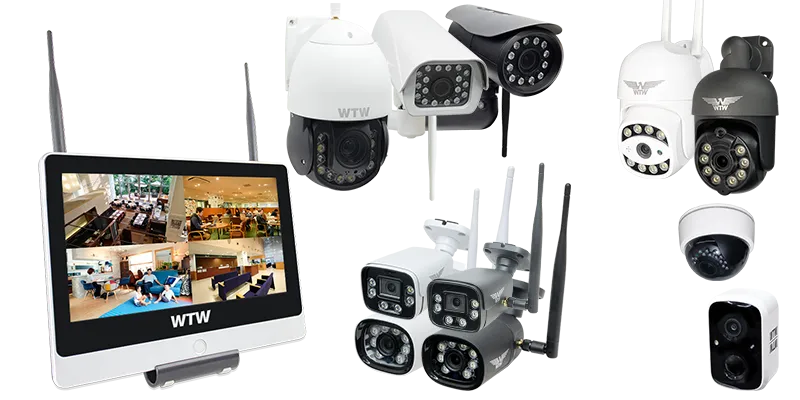 公式WTW塚本無線】日本製防犯カメラ DVRセット