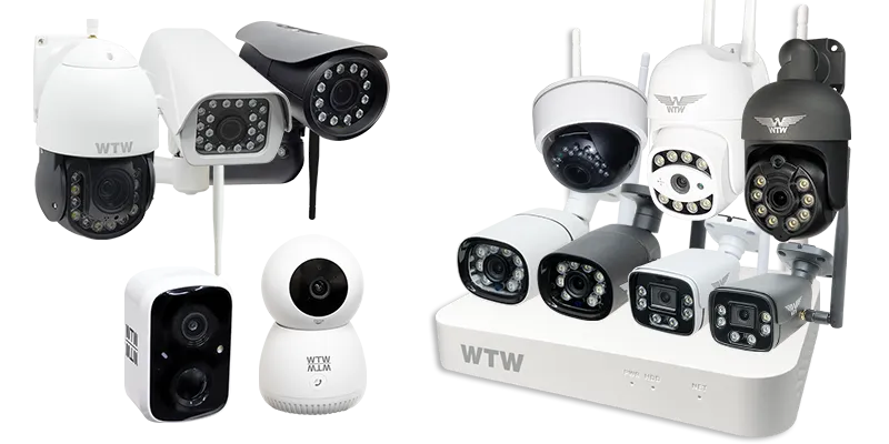 高画質 400万画素 AHD防犯カメラ 屋外家庭用セット【WTW 塚本無線】