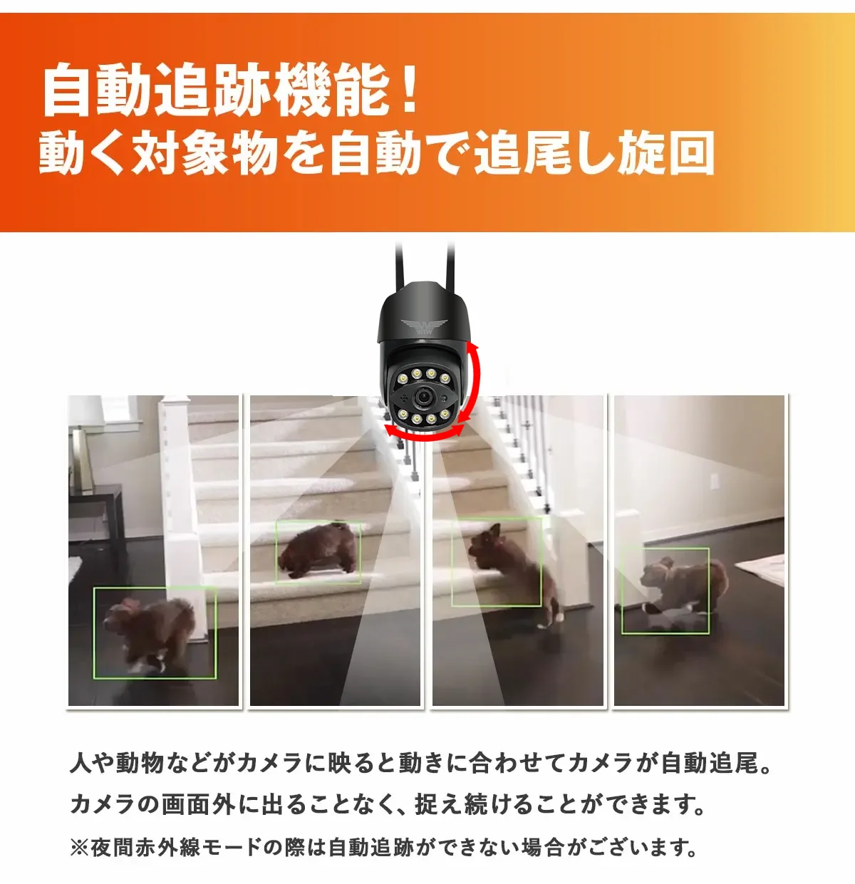 Wi-Fi 防犯灯カメラ ゴマちゃん5 Plus Wi-Fi 5Ghz対応 アンテナ内蔵