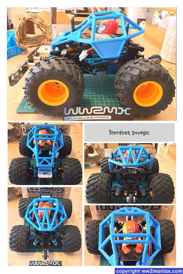 WW2MX PRODUCT GF-01クローラー用パイプフレームボディー☆ワイルド