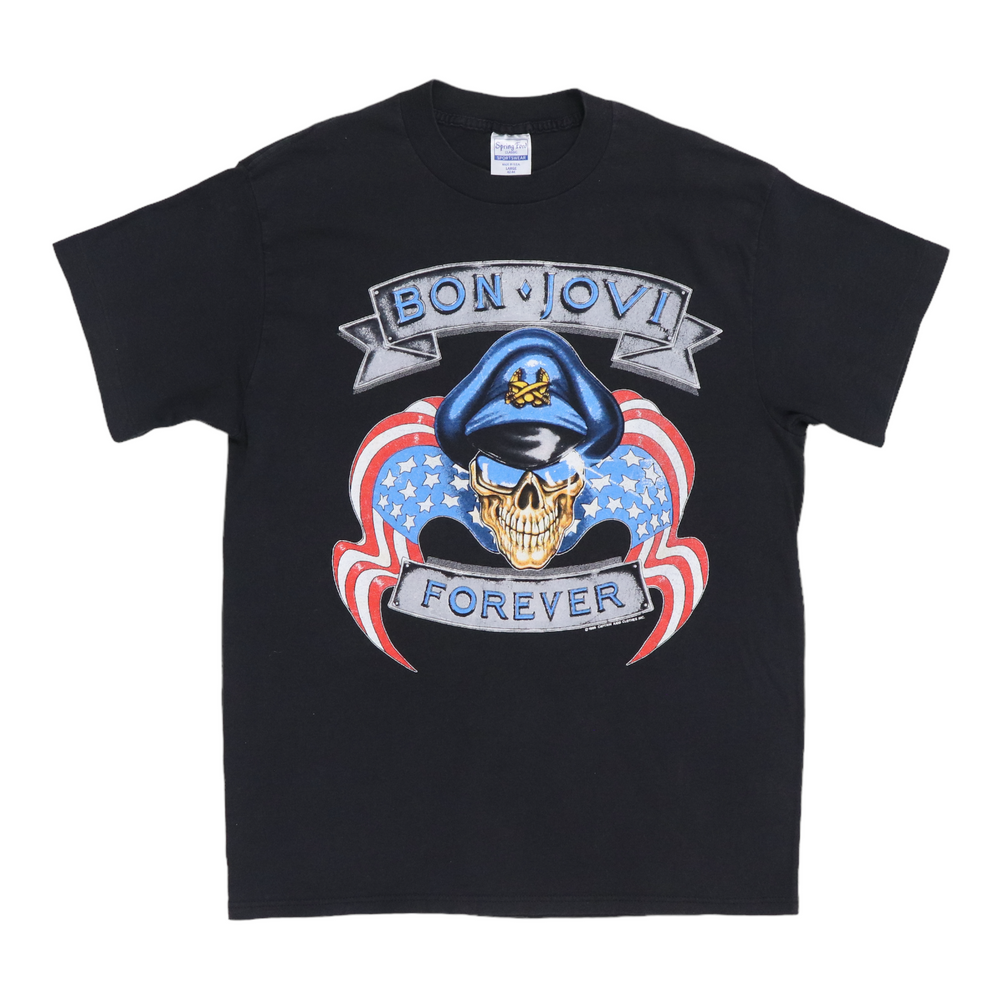 Original vintage 1989 Bon Jovi The Brotherhood Tour Shirt | WyCo