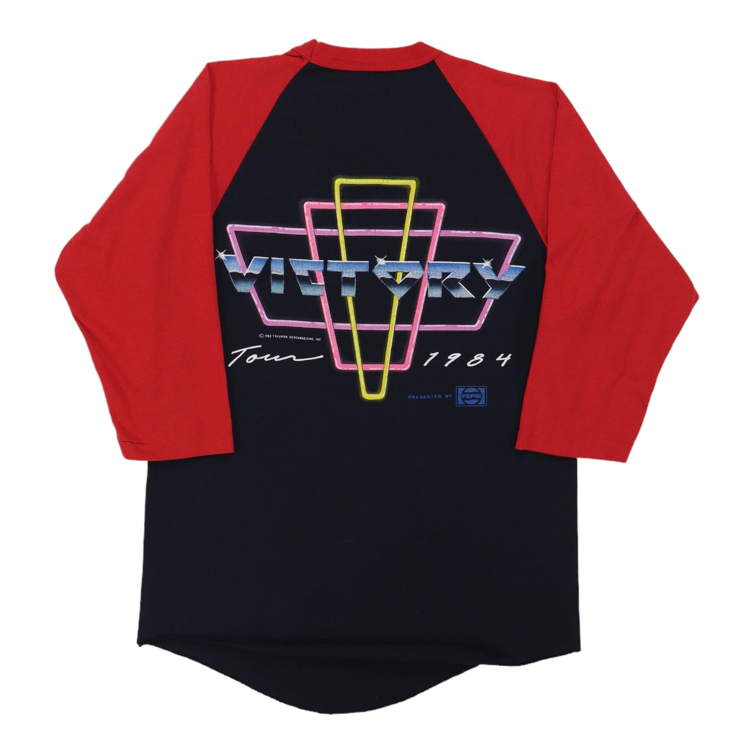 Original vintage 1984 Michael Jackson Victory Tour Jersey Shirt