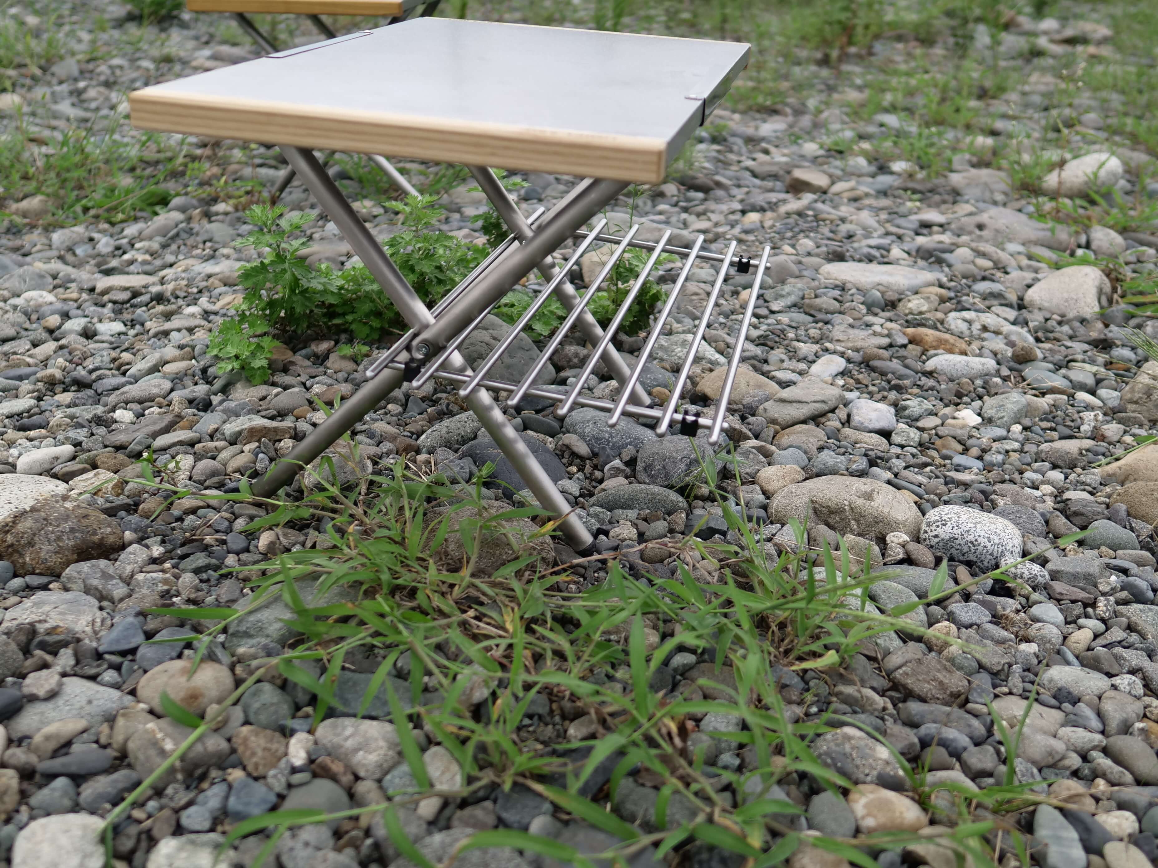 ユニフレーム 焚き火テーブル2台とオリジナルケース、IKEAレンプリグ