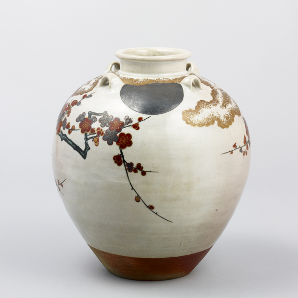 清時代 雍正年製在銘粉彩色絵『人物物語文』飾壺/ 花器 金継ぎ”あり 清