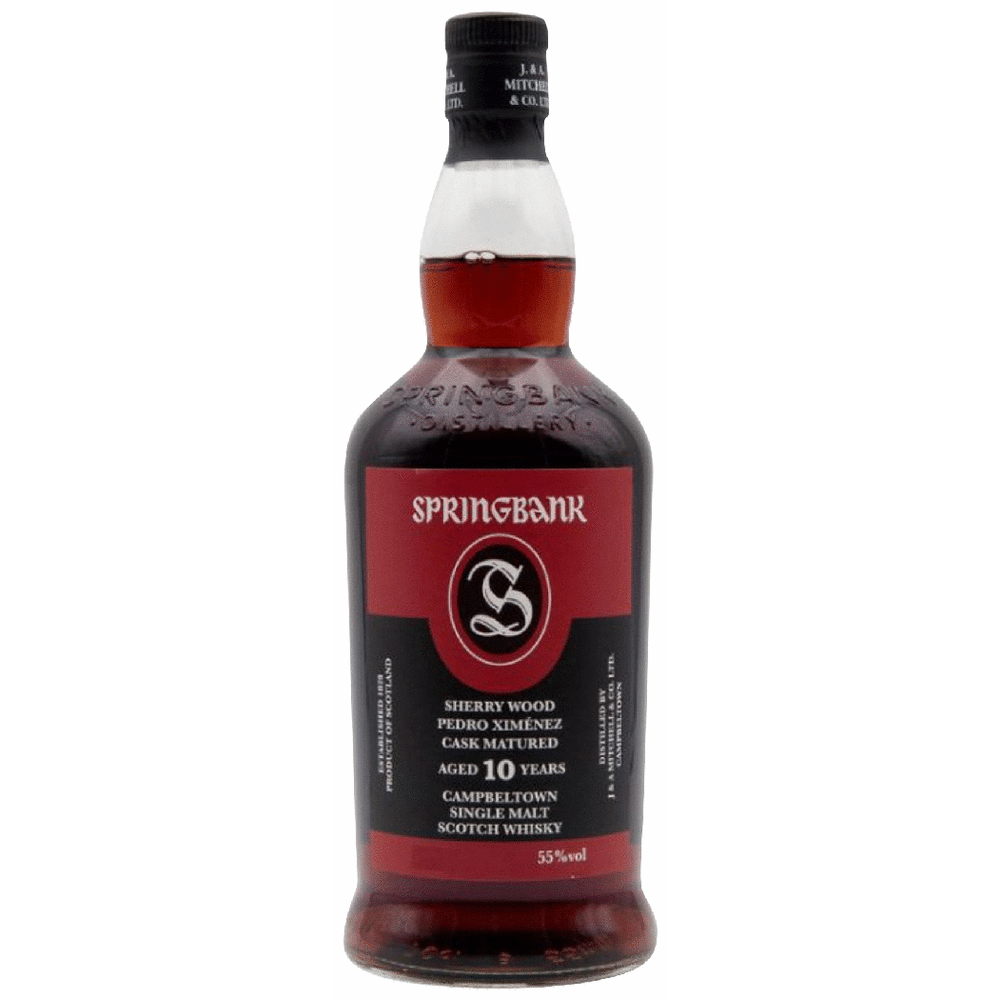 SPRINGBANK 10年 & 15年 ラム Springbank 10 Year Single Malt Scotch