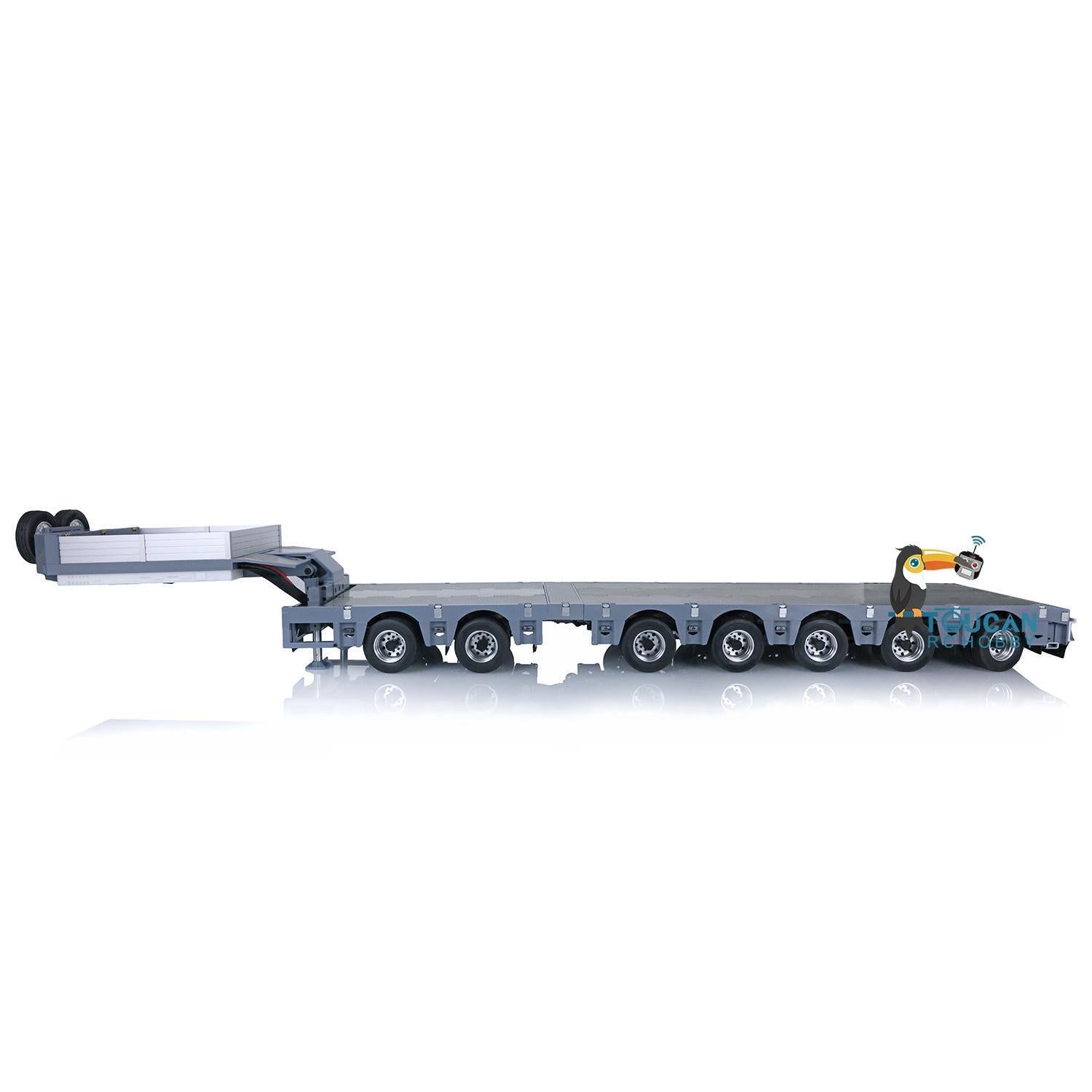 ホビーラジコン FURY BEAR 2+5 axle semi low loader Fury Bear 1/14