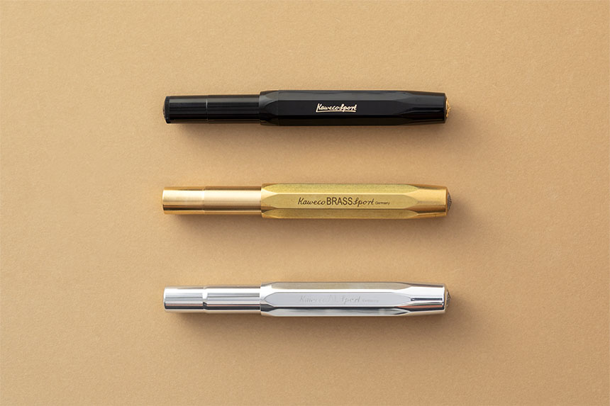 KAWECO ブラススポーツ 万年筆｜タッチアンドフロー オンライン