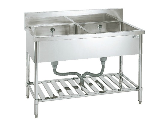 ステンレスシンク 2槽W1200×D450 | 陶芸ショップ.コム / 陶芸用品