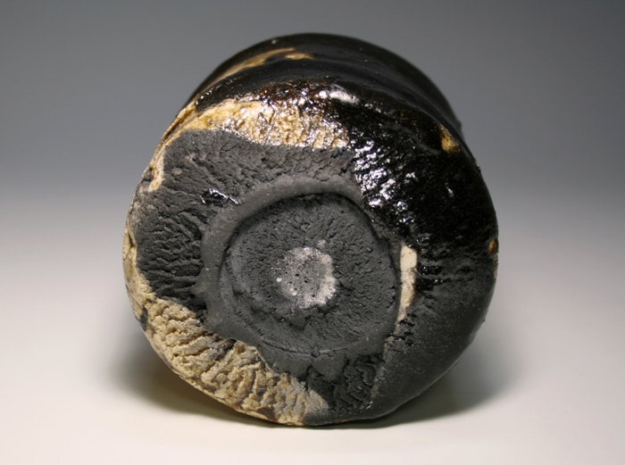 希少作☆中島勝乃利『オリベ平茶盌』【師：鯉江良二】