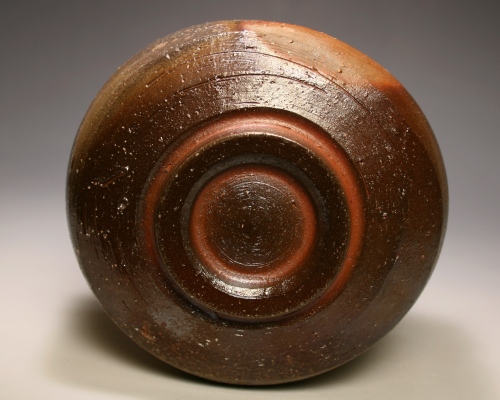 備前焼 茶碗⑤】備前土釉薬茶碗／伝統工芸士 森本 桂／送料込み