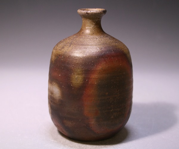 備前焼】緋襷瓢徳利 山本出 備前焼】緋襷瓢徳利 山本出 備前焼 備前焼