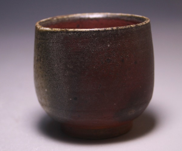 備前焼 名品】山本雄一作 湯呑み & 作家印「夢」ぐい呑み5客【豪華