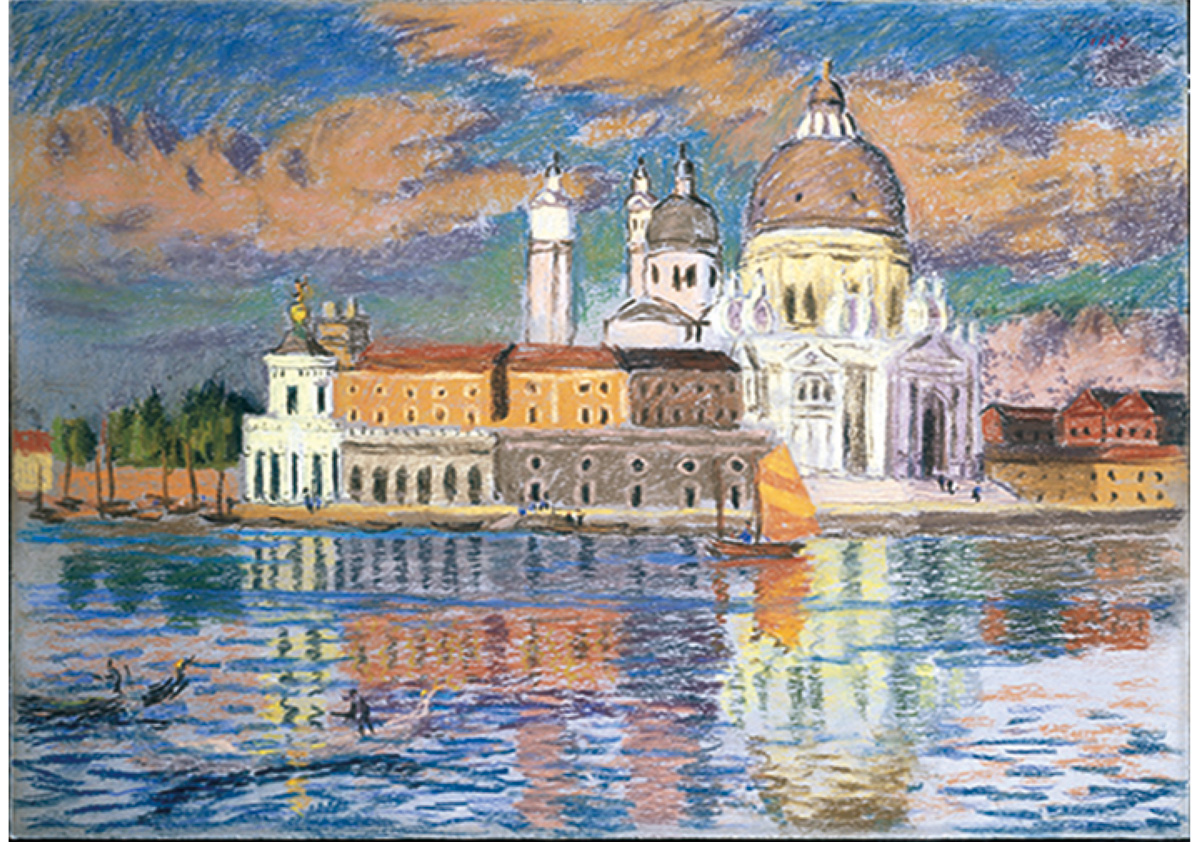 横須賀美術館 世界を巡ったパステル画 矢崎千代二の回顧展 | 三浦