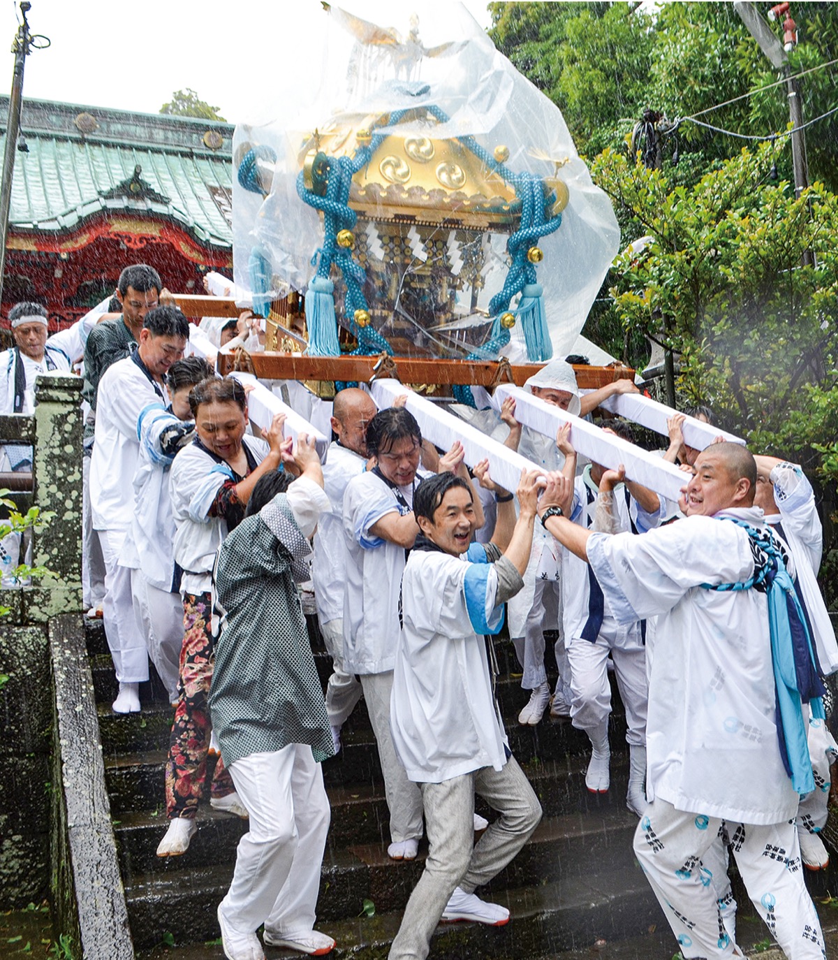 復活 日本一 黄金大神輿 日本一の大神輿」復活 来月6日、水戸黄門
