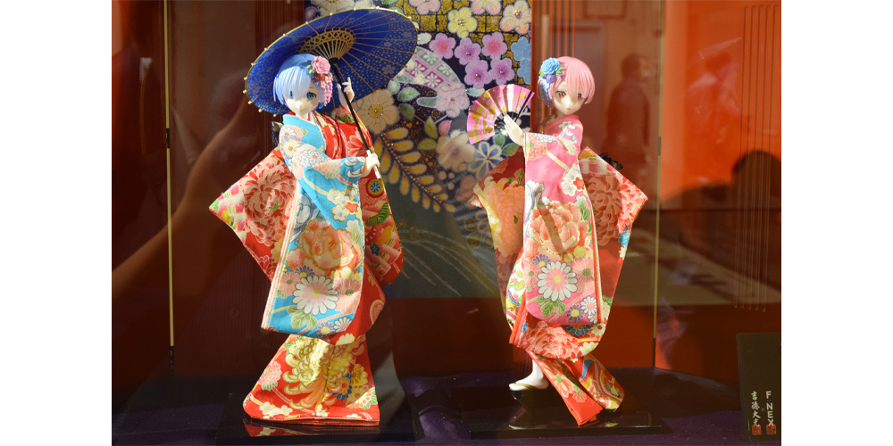 吉德×F:NEX 展 日本人形フィギュア − その歩み」7月27日まで開催中