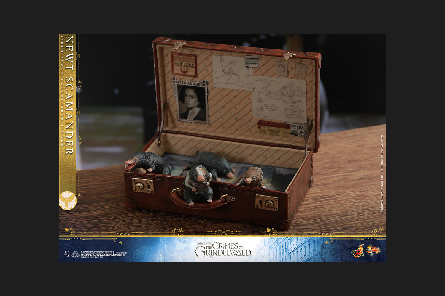 鍵付き】ファンタスティックビースト ニュートスキャマンダートランク