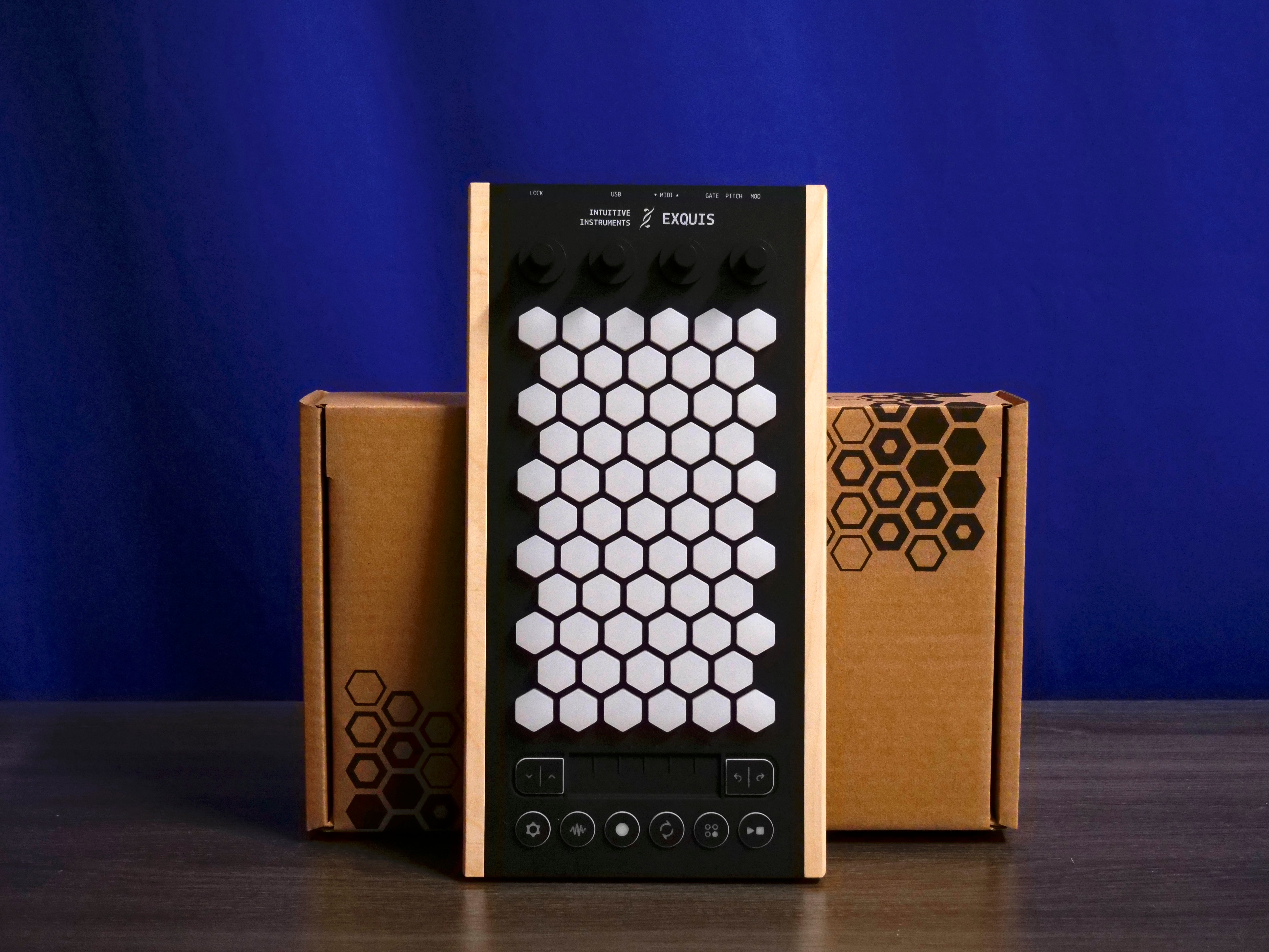 Intuitive Instruments Exquis Deluxe 61-Key MPE MIDI and CV