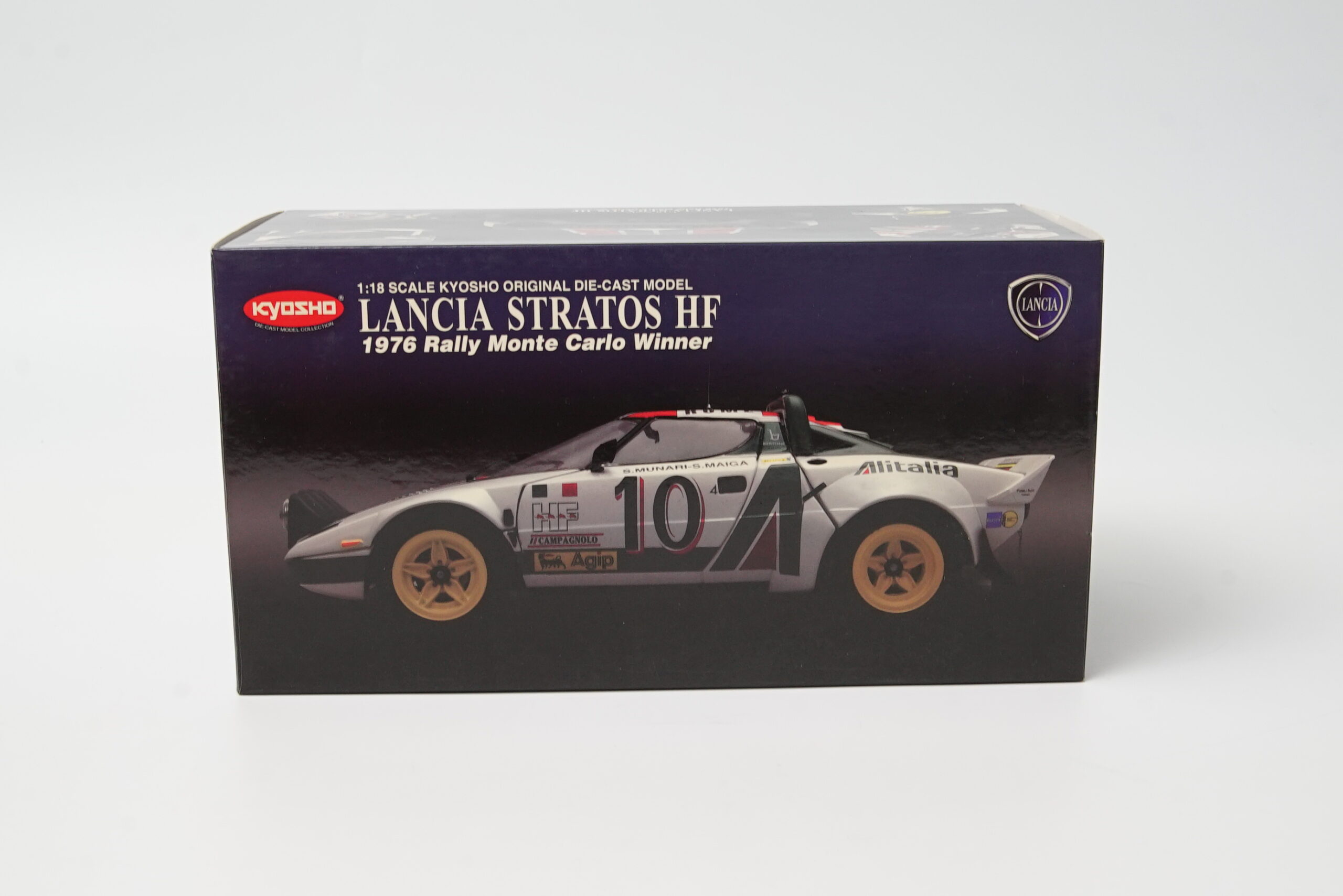 京商 1/ 18 ランチア ストラトス HF（'77モンテカルロ No.1）ライト