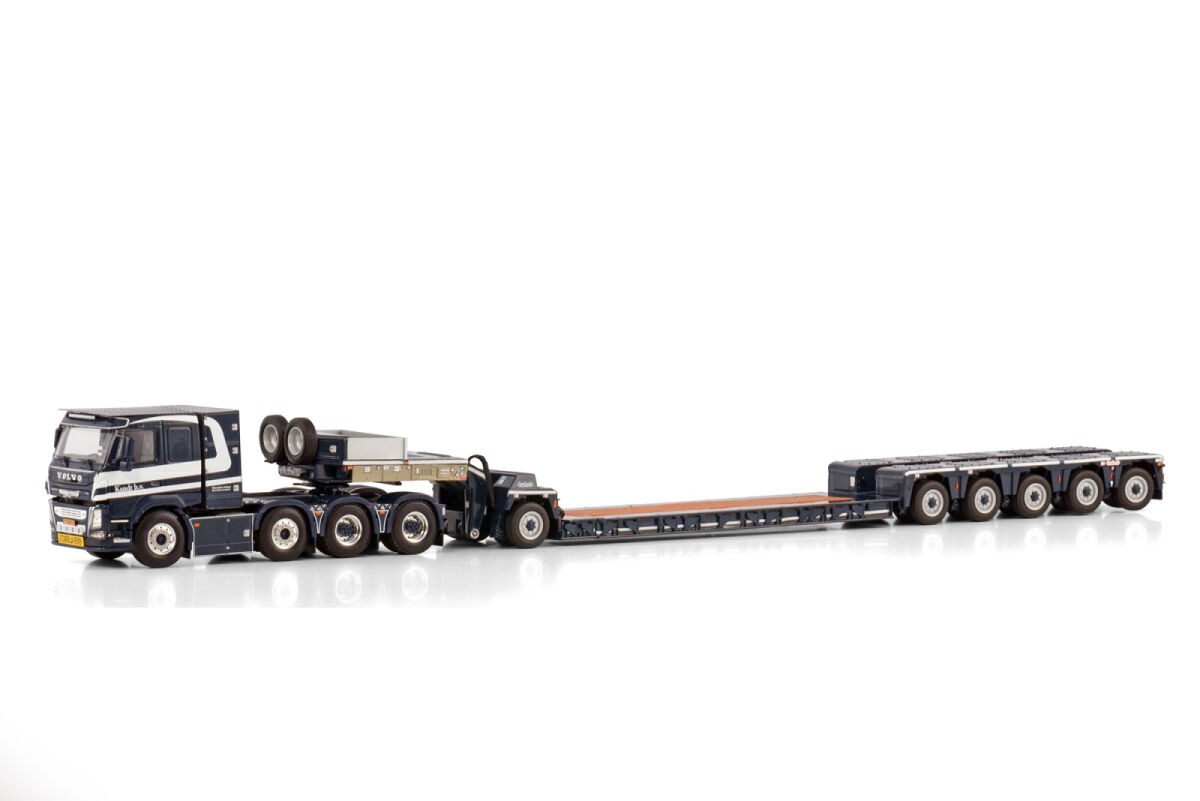 WSI 1/50 VOLVO Lowloader トレーラー WSI 1/50 VOLVO Lowloader