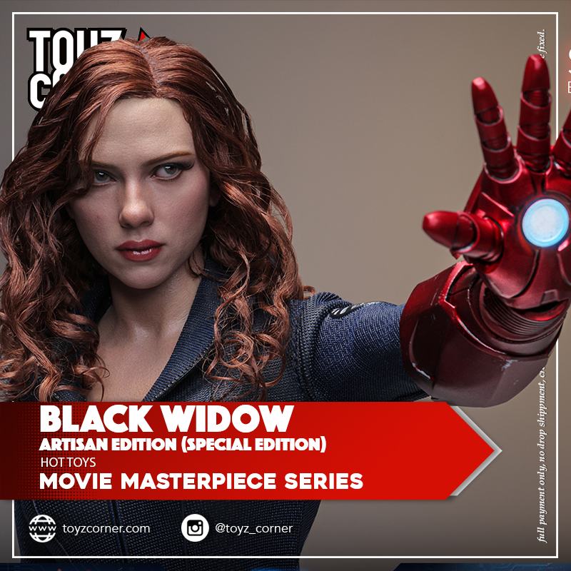 ホットトイズ 1/6 アルチザン 『アイアンマン2』 ブラック・ウィドウ