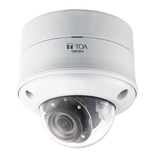 TOA C-CV250-2 防犯カメラ 1台 商品データダウンロード:ドーム型