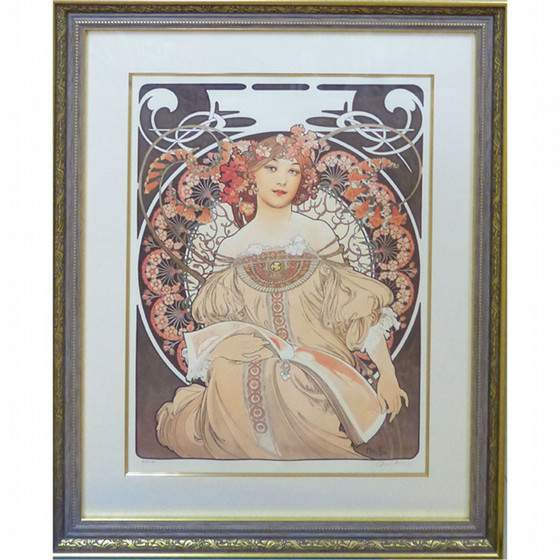 名画復刻 複製版画～STUDIO ART WALK USA～］アルフォンス・ミュシャ