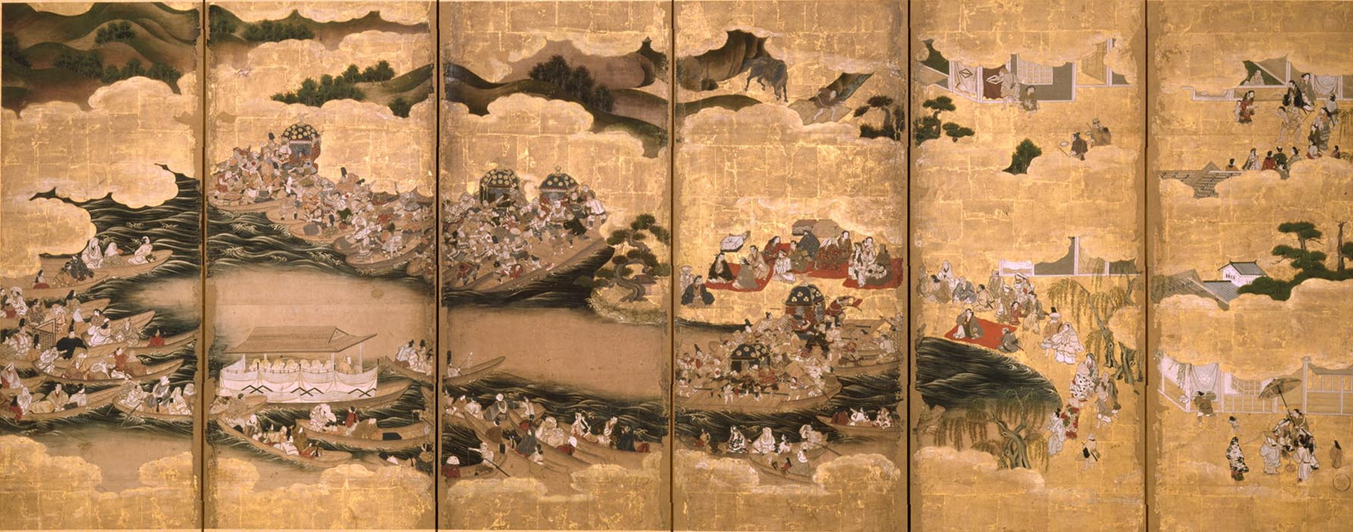 金屏風 | 在外日本古美術品保存修復協力事業