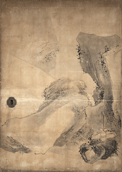 寒山拾得図 - 妙法寺（香川県丸亀市）所蔵 与謝蕪村作品デジタルアーカイブ