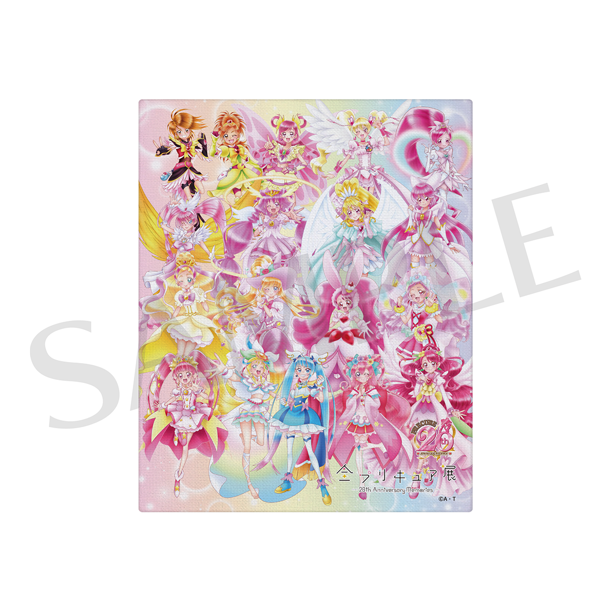新品未開封◇全プリキュア展限定◇全キャラ アクリルジオラマ◇匿名