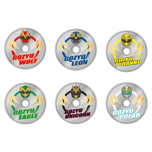 トレーディング50メダルコレクション(全6種)【ナンバーワン戦隊