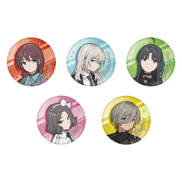 トレーディングオーロラ缶バッジ(全5種)(劇場版総集編ガールズバンド