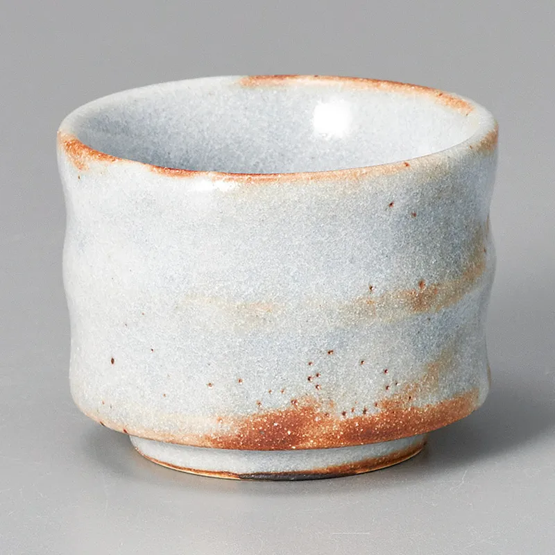 古美術 志野焼 酒器 徳利 ぐい呑 志野焼のぐい呑