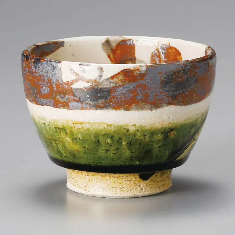 美濃焼 鼠志野葡萄画盛鉢 美濃焼 鼠志野葡萄画盛鉢 美濃焼 鼠志野葡萄