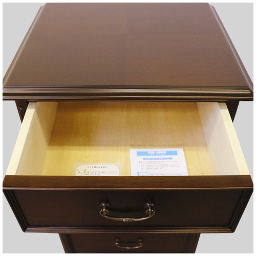 東海家具KENT 電話台 サイドチェスト コンソール マホガニー材 東海