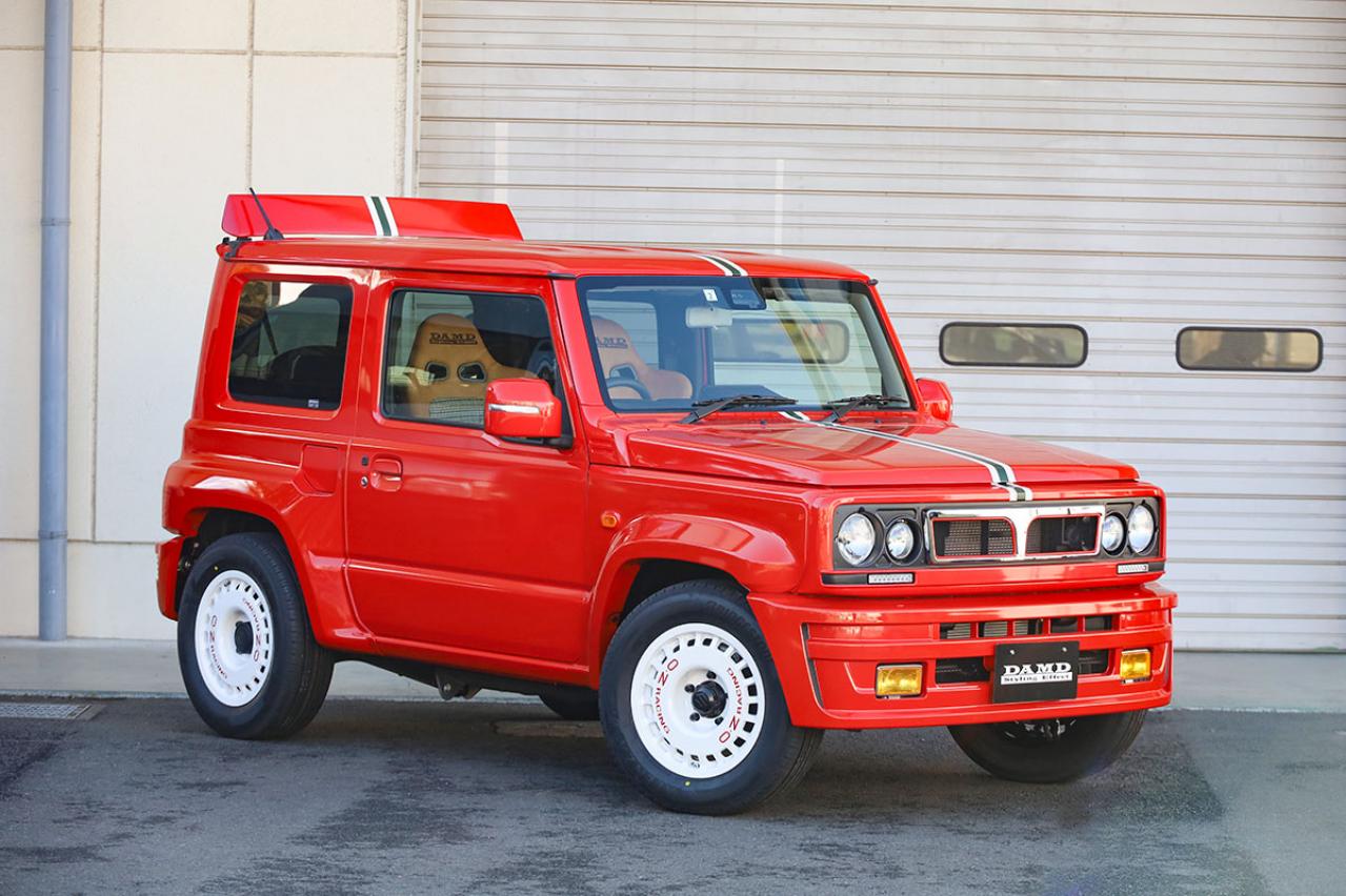 東京オートサロン2024事前情報】ジムニーシエラがランチアデルタ