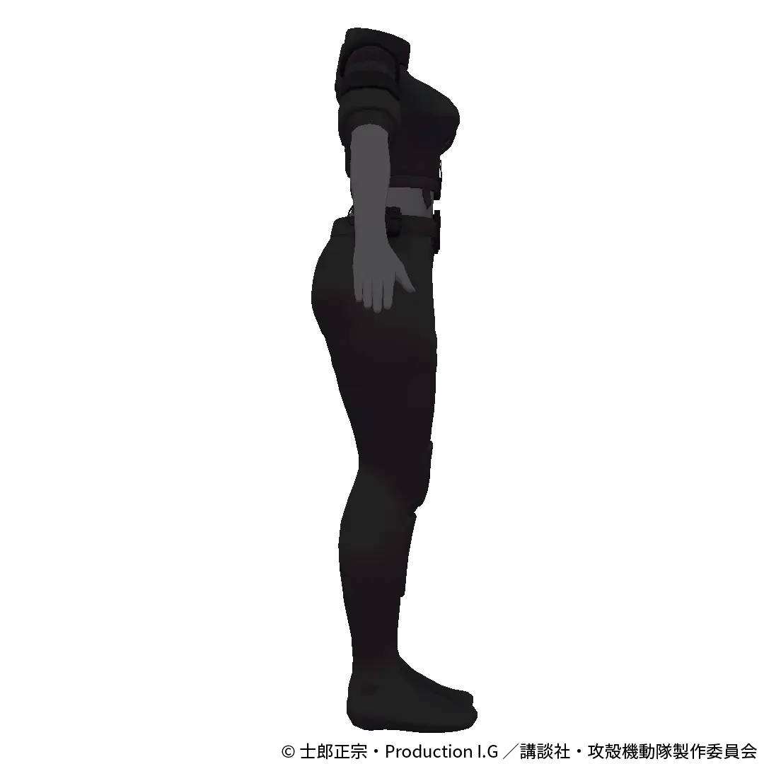 草薙素子 光学迷彩ギミック+光学迷彩スーツ」『攻殻機動隊 STAND ALONE