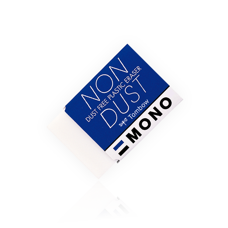 SUNDIA 消しゴム 青/黒