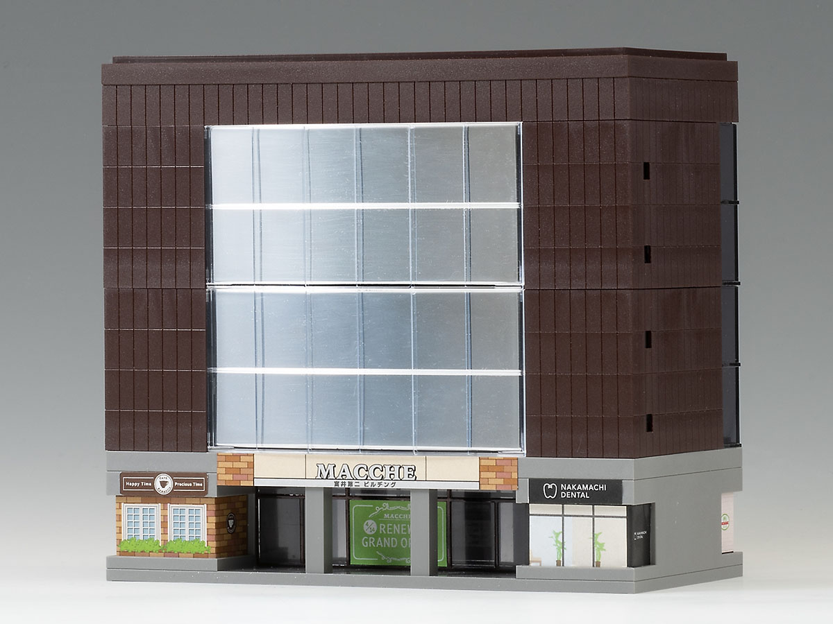 複合ビル(ラウンドウインドウ・5階建)｜製品情報｜製品検索｜鉄道模型