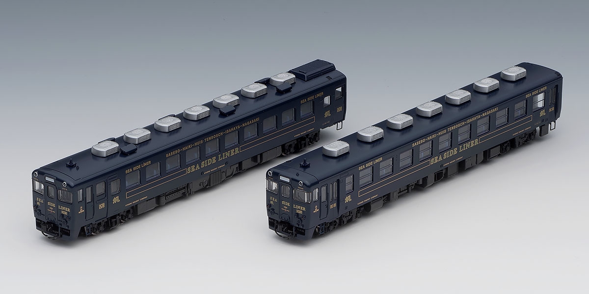 JR キハ58系ディーゼルカー(快速シーサイドライナー・紺色)セット