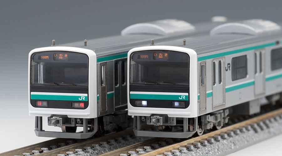 TOMIX 92706JR E501系通勤電車＋TOMIX 2940×4 TOMIX 92706JR E501系