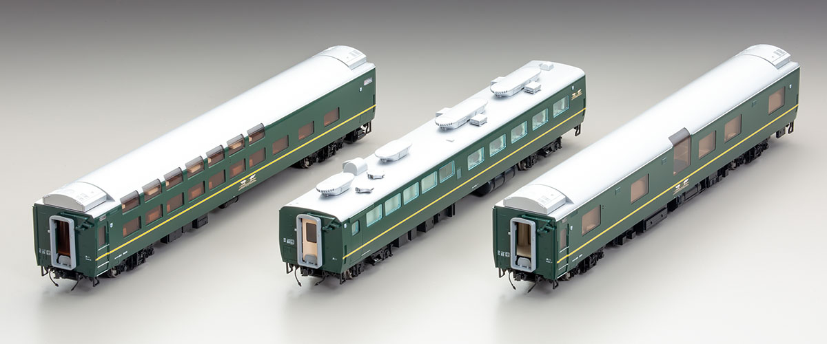 JR 24系25形特急寝台客車(トワイライトエクスプレス)増結セットA｜製品