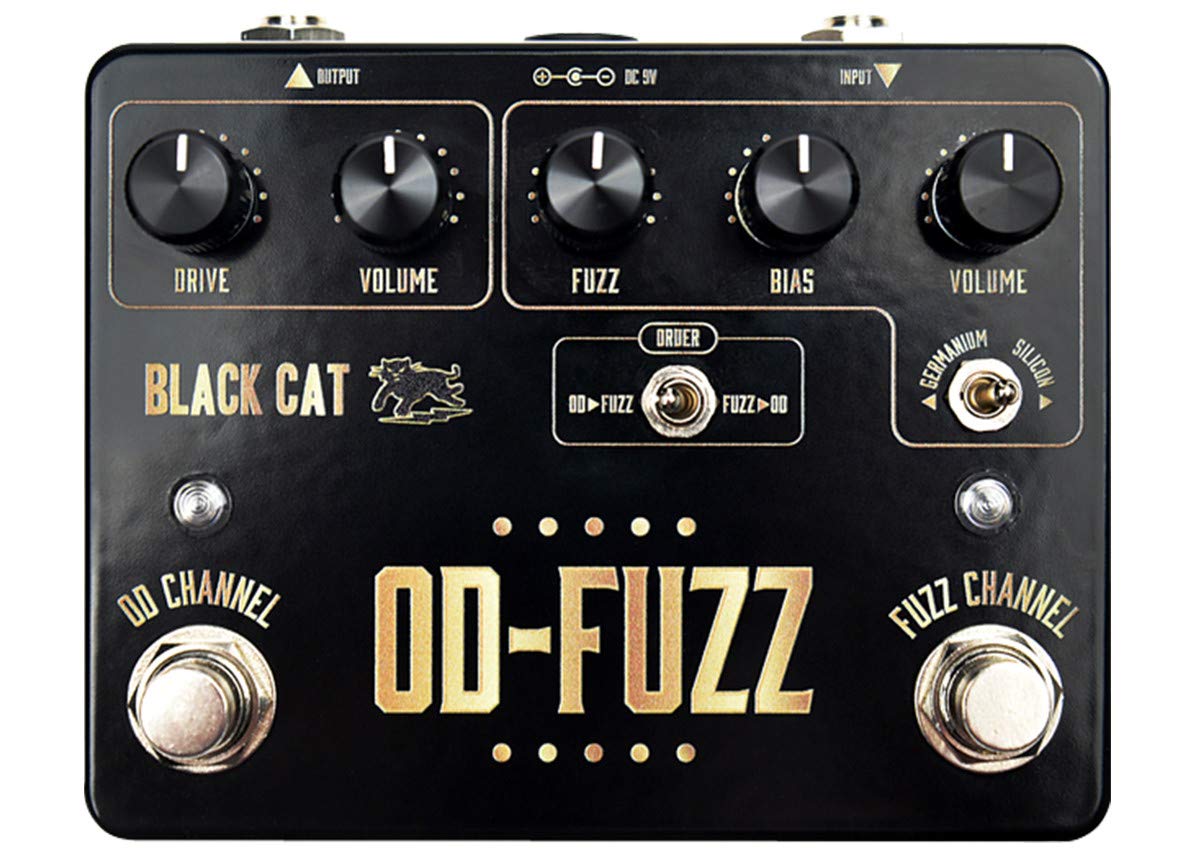 レア】【ジャンク】Black Cat OD-Fuzz ギターエフェクター レア