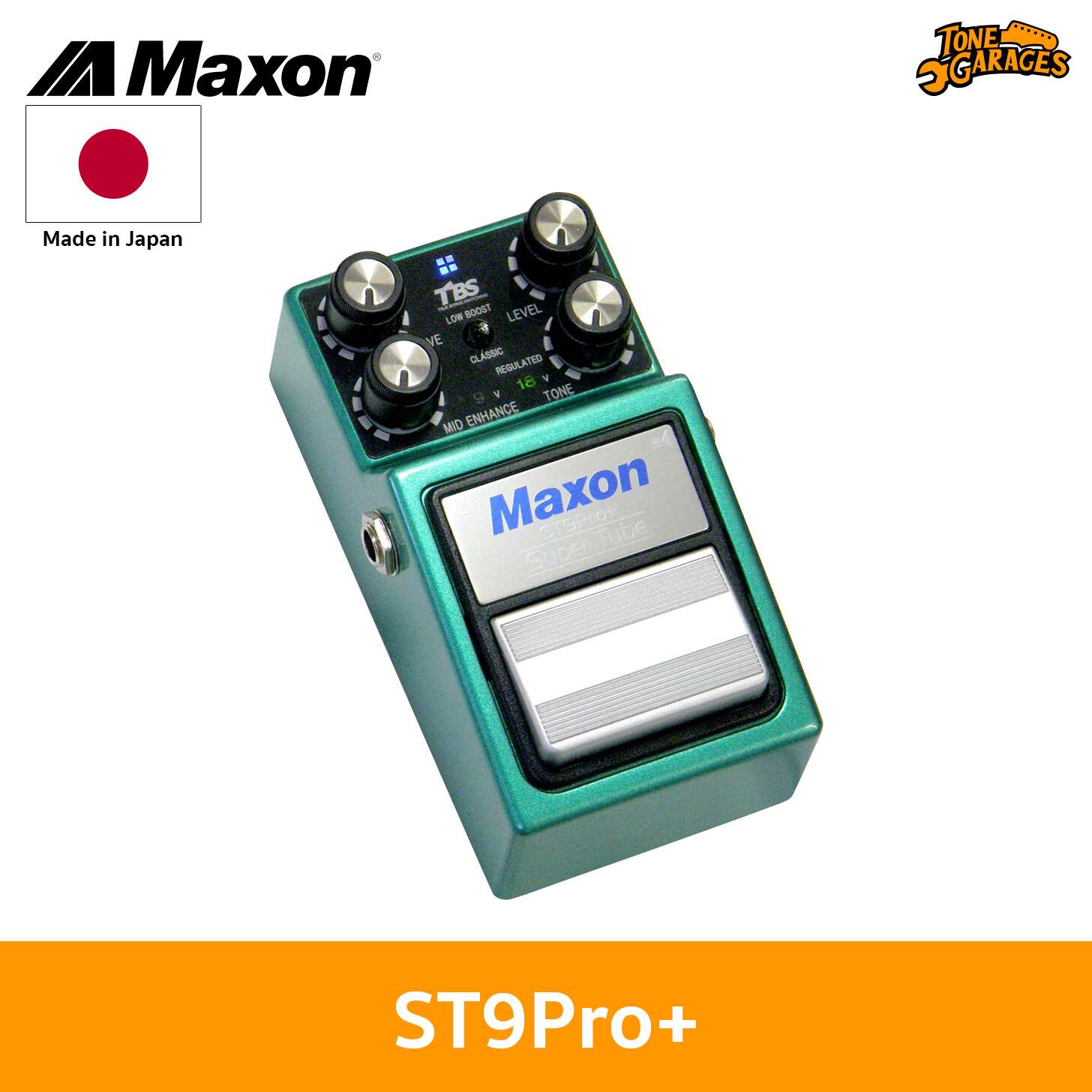Maxon ST9Pro+ Super Tube Pro Plus Effect – Tone Garages